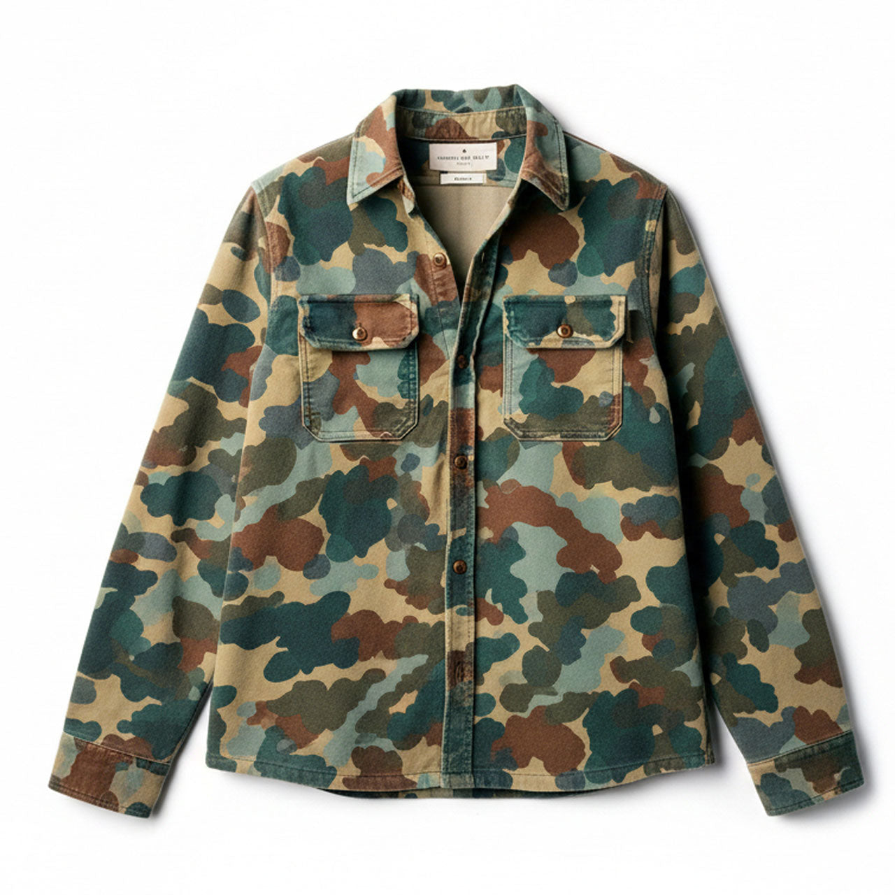 Imogene+Willie the griffin workshirt in painted camo