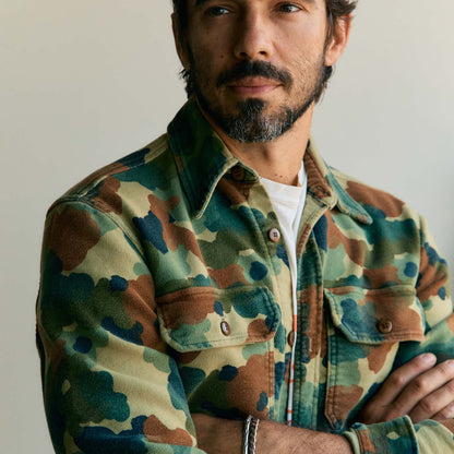 Imogene+Willie the griffin workshirt in painted camo