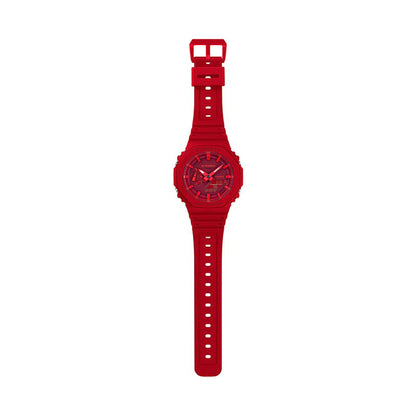 G-Shock 2100 Series All Red Ani-Digi Watch