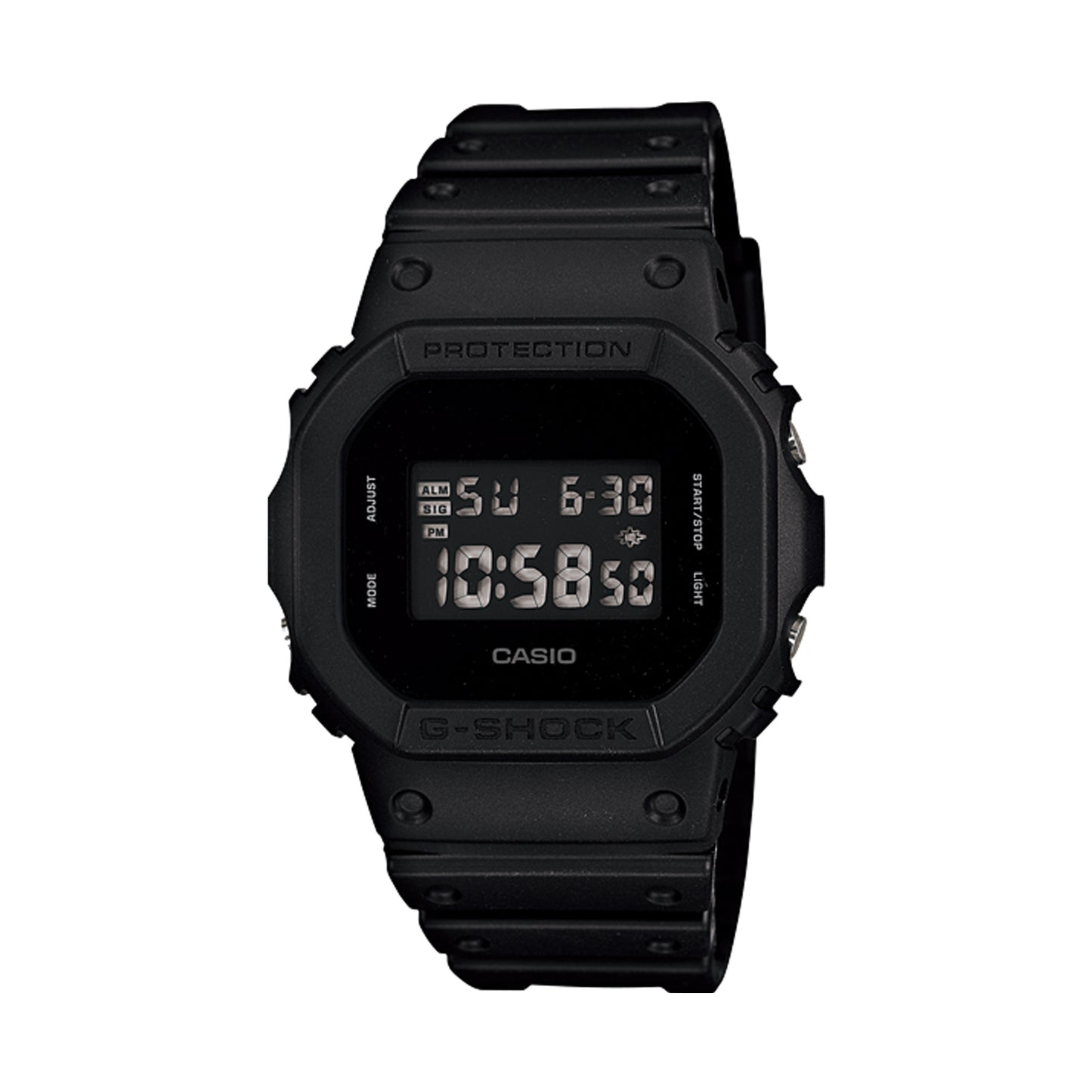 G-Shock Square All Black Digital Watch