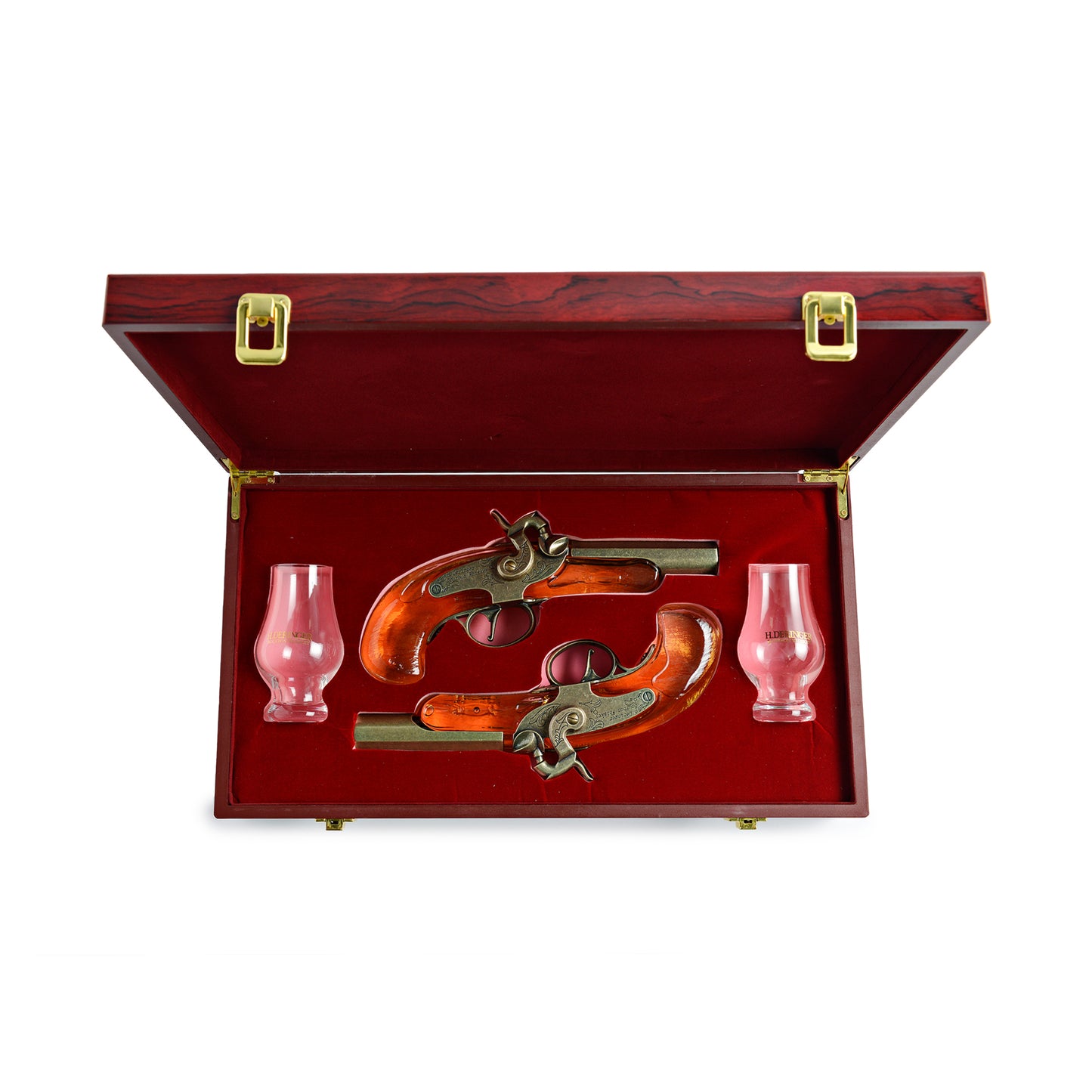 H.Deringer Bourbon Whiskey Pistol Gift Set