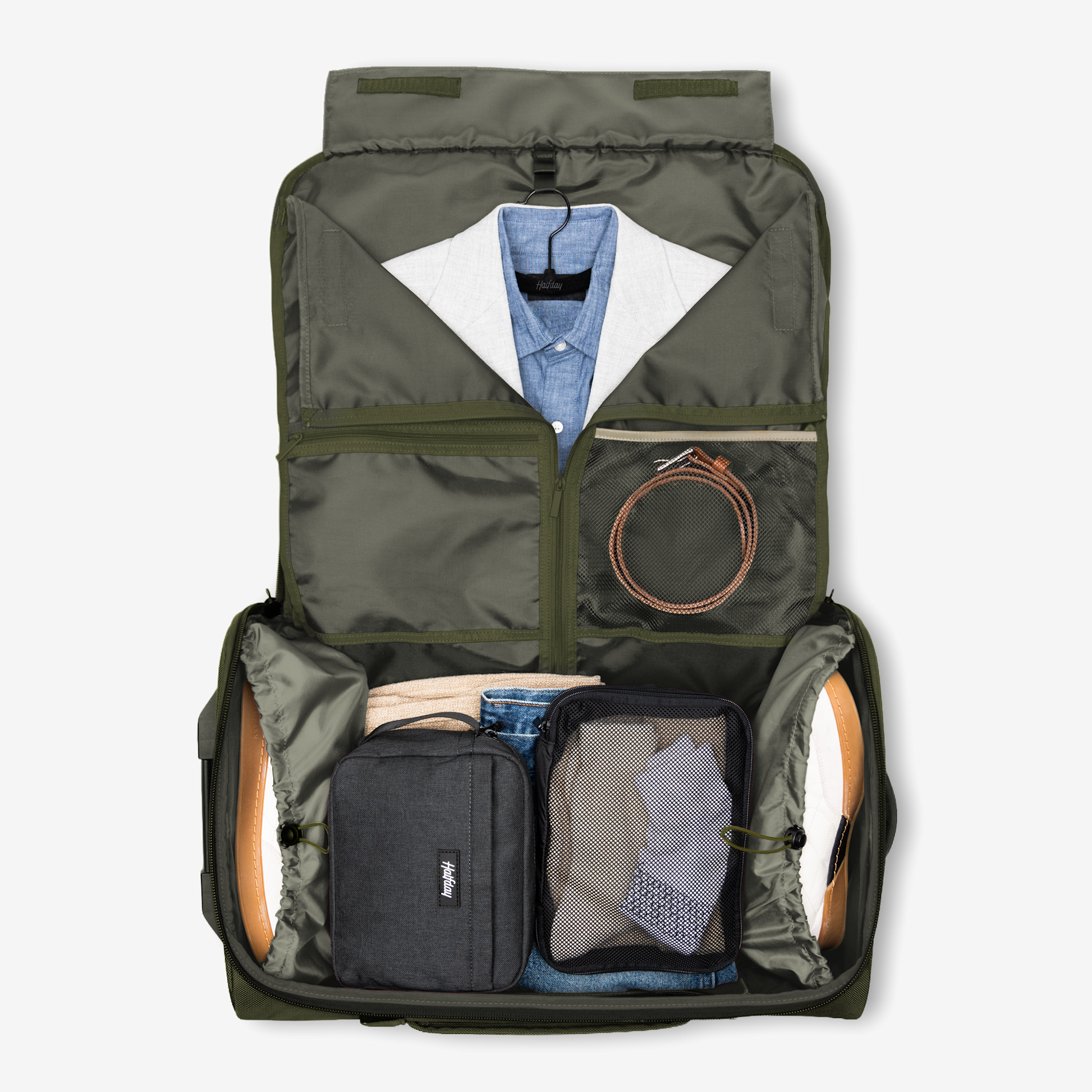 Halfday Carry-On Garment Roller Bag