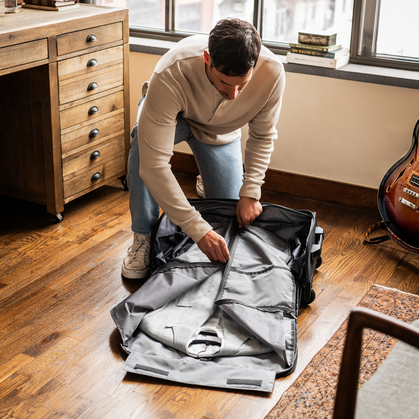 Halfday Carry-On Garment Roller Bag