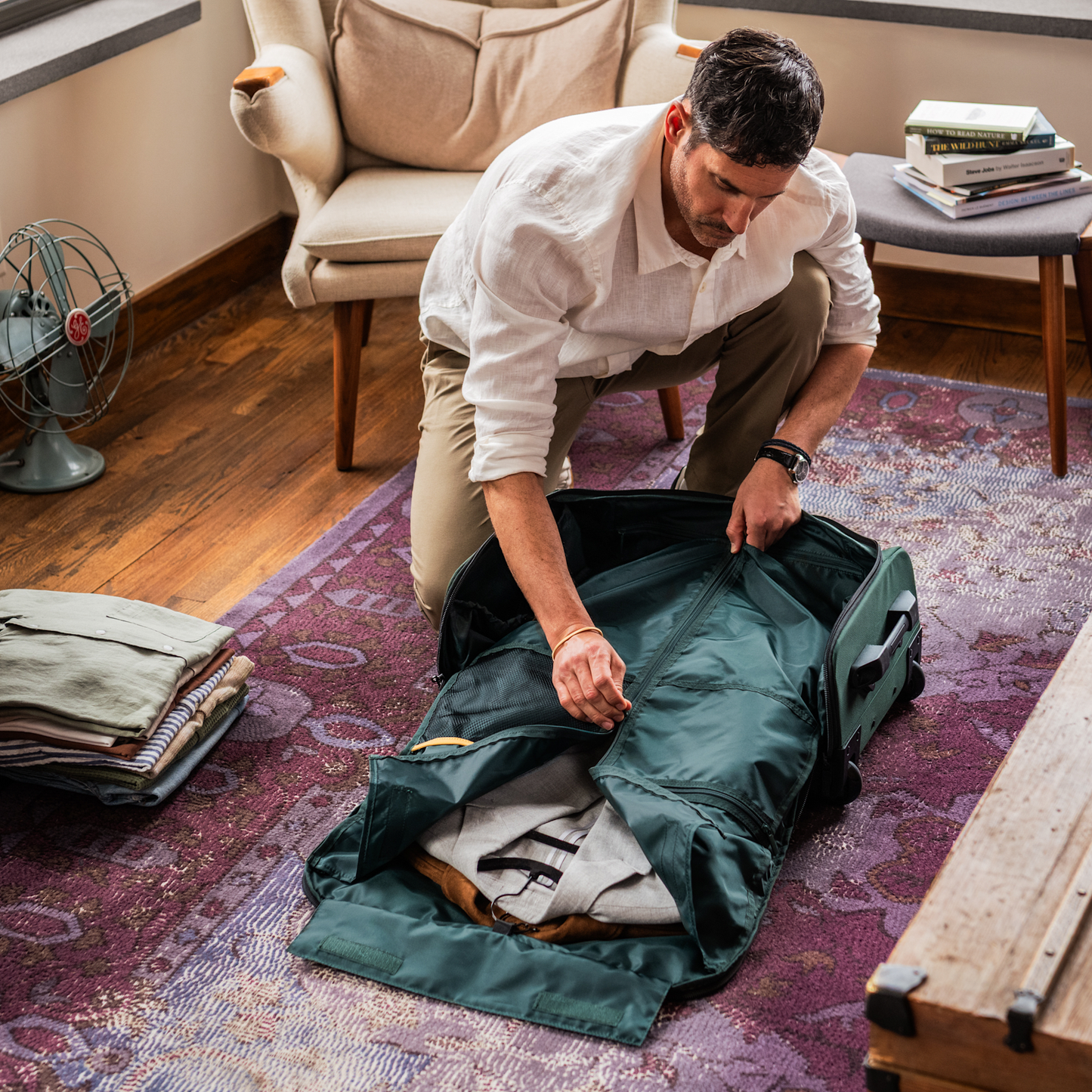 Halfday Carry-On Garment Roller Bag