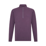 Asher Golf Performance Quarter Zip - Plum