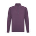 Asher Golf Performance Quarter Zip - Plum