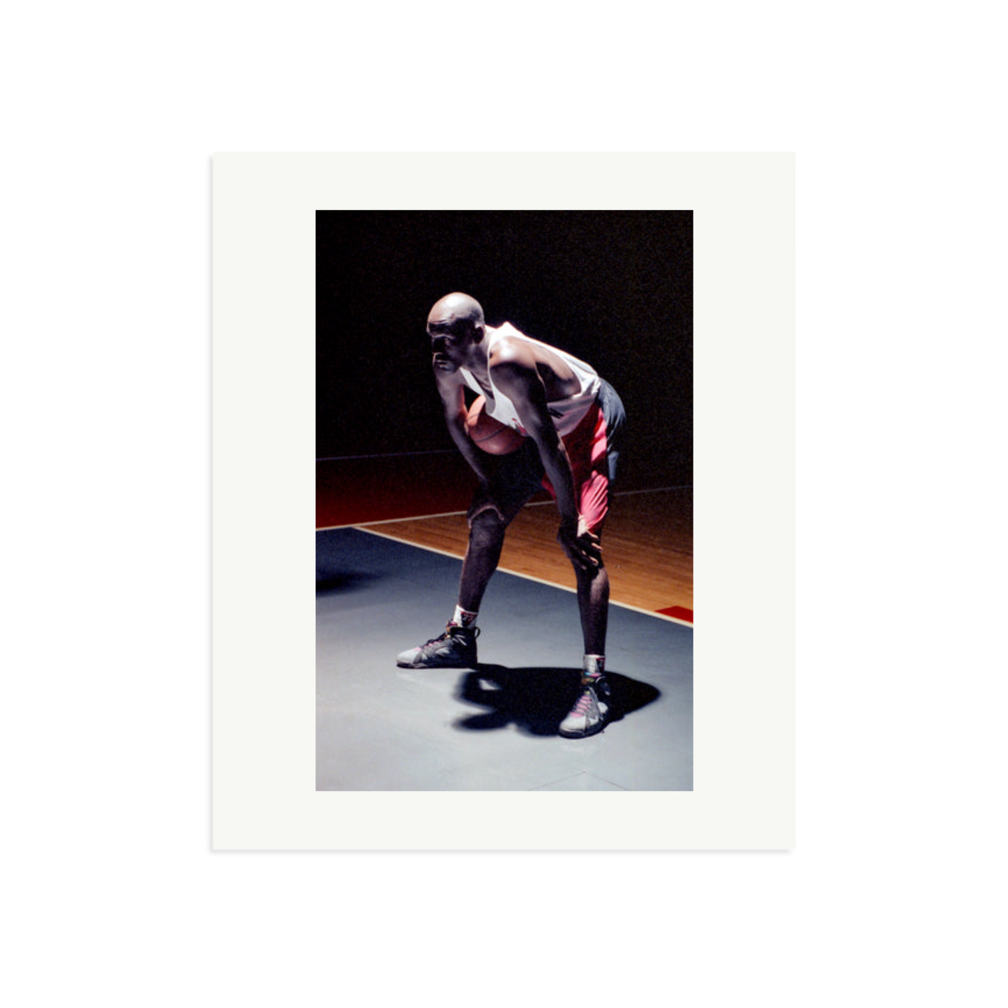 Hare Jordan Framed Print Print Only Large