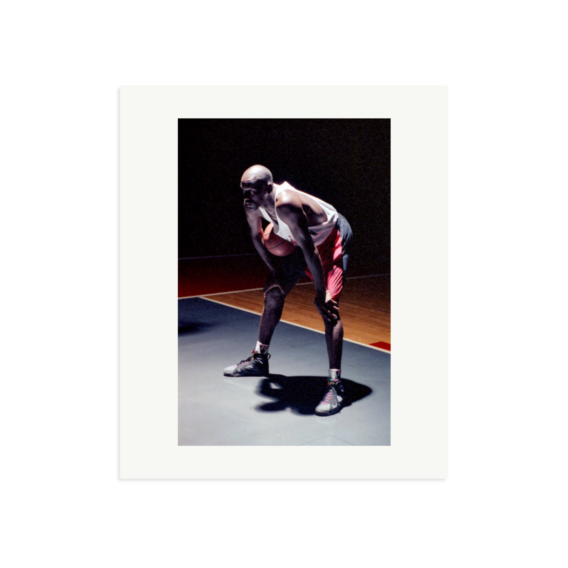 Hare Jordan Framed Print Print Only Large