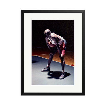 Hare Jordan Framed Print Black XL