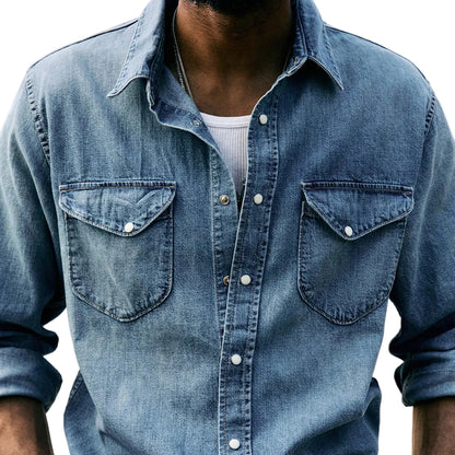 imogene + willie Hayes Washed Pearl Snap Shirt