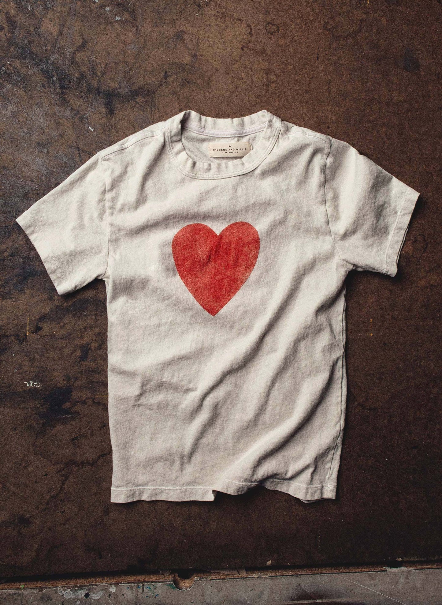 imogene + willie the heart tee