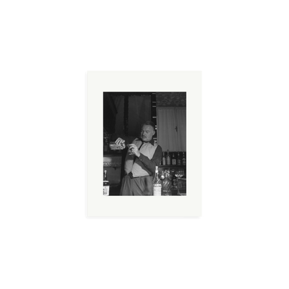 Hemingway Negroni Time Framed Print