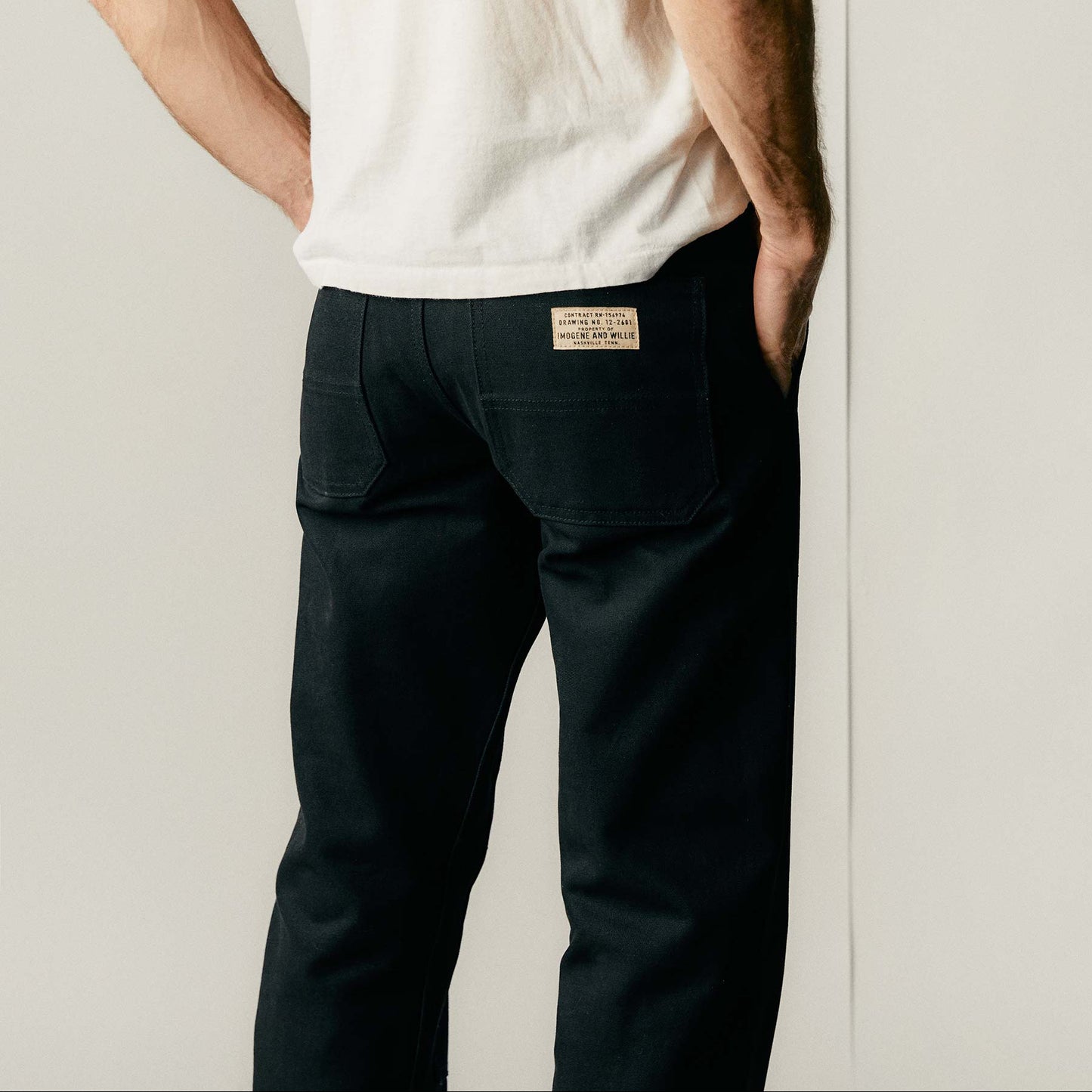 imogene + willie hencye canvas workpant