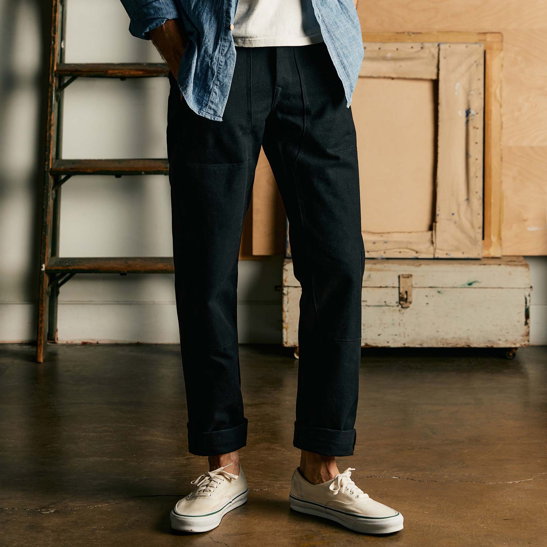 imogene + willie hencye canvas workpant