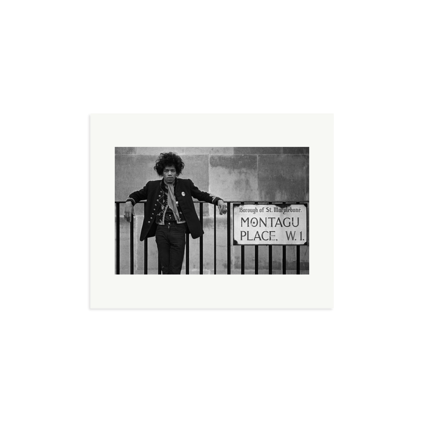 Jimi Hendrix Framed Print