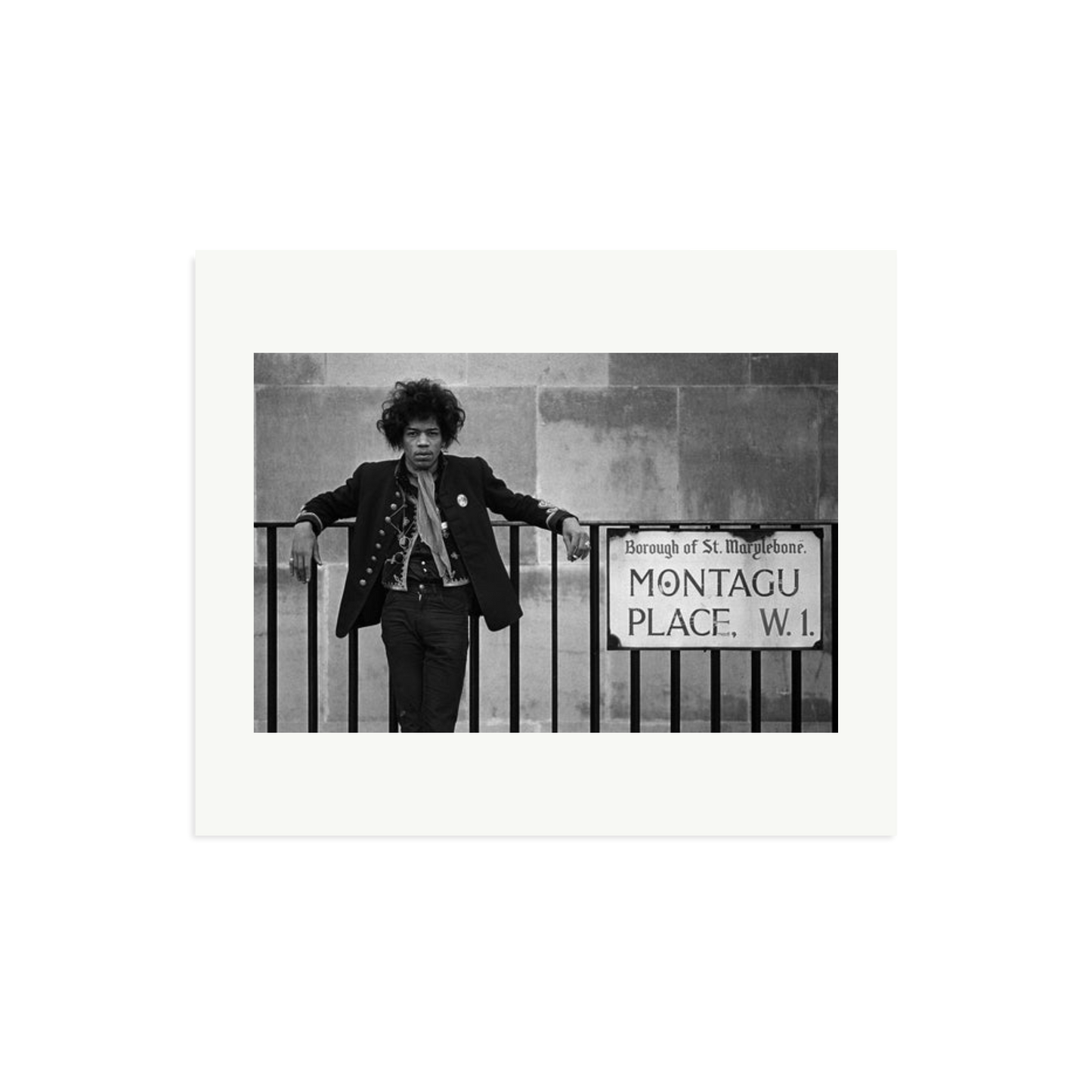 Jimi Hendrix Framed Print