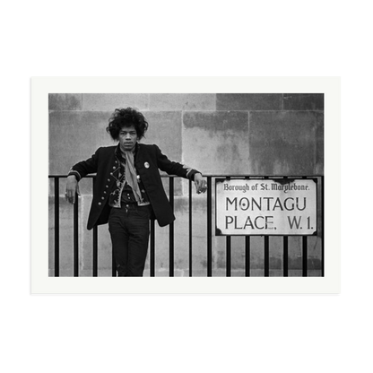 Jimi Hendrix Framed Print