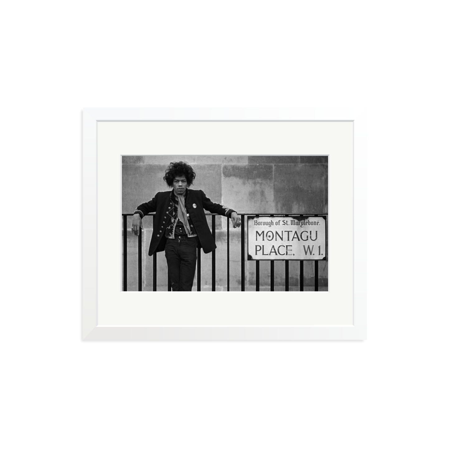 Jimi Hendrix Framed Print