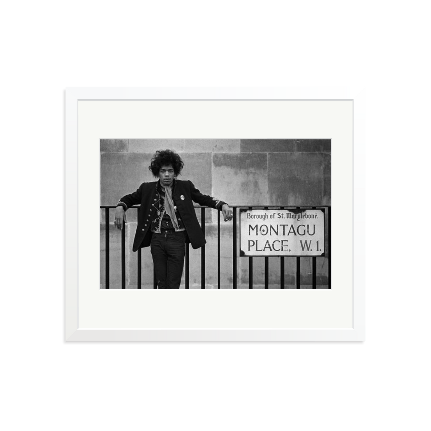 Jimi Hendrix Framed Print