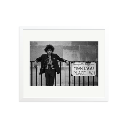 Jimi Hendrix Framed Print