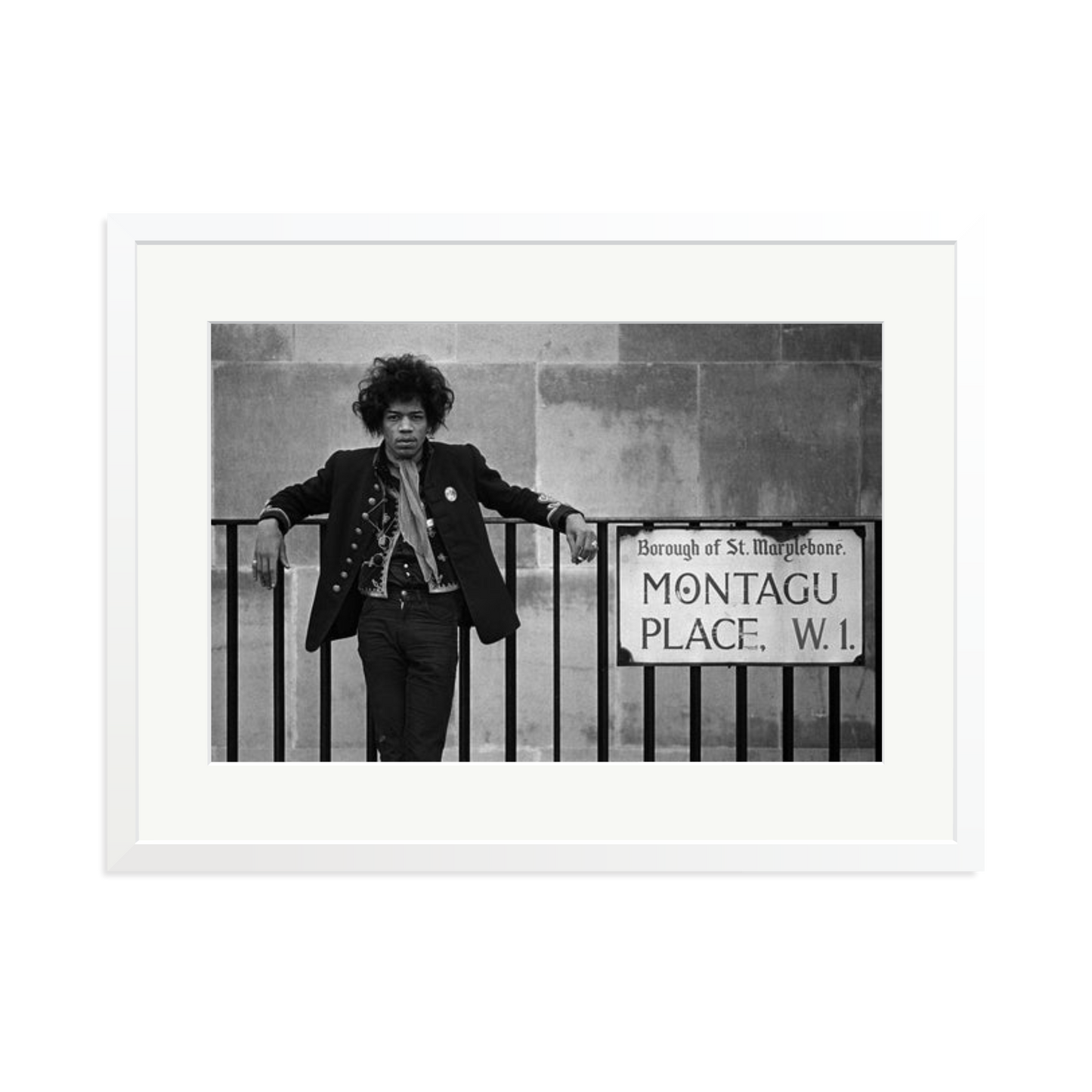 Jimi Hendrix Framed Print