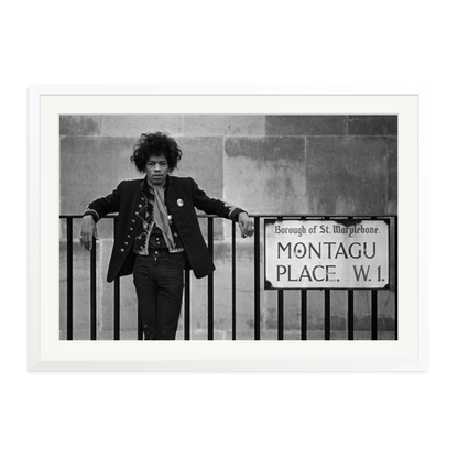 Jimi Hendrix Framed Print