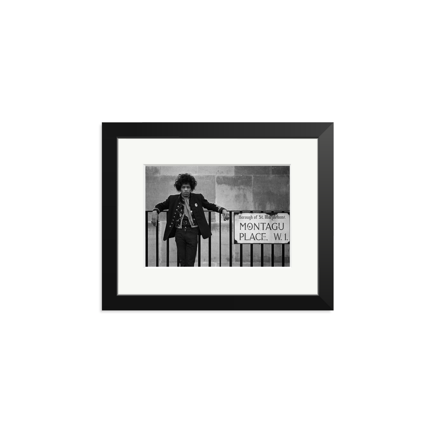 Jimi Hendrix Framed Print