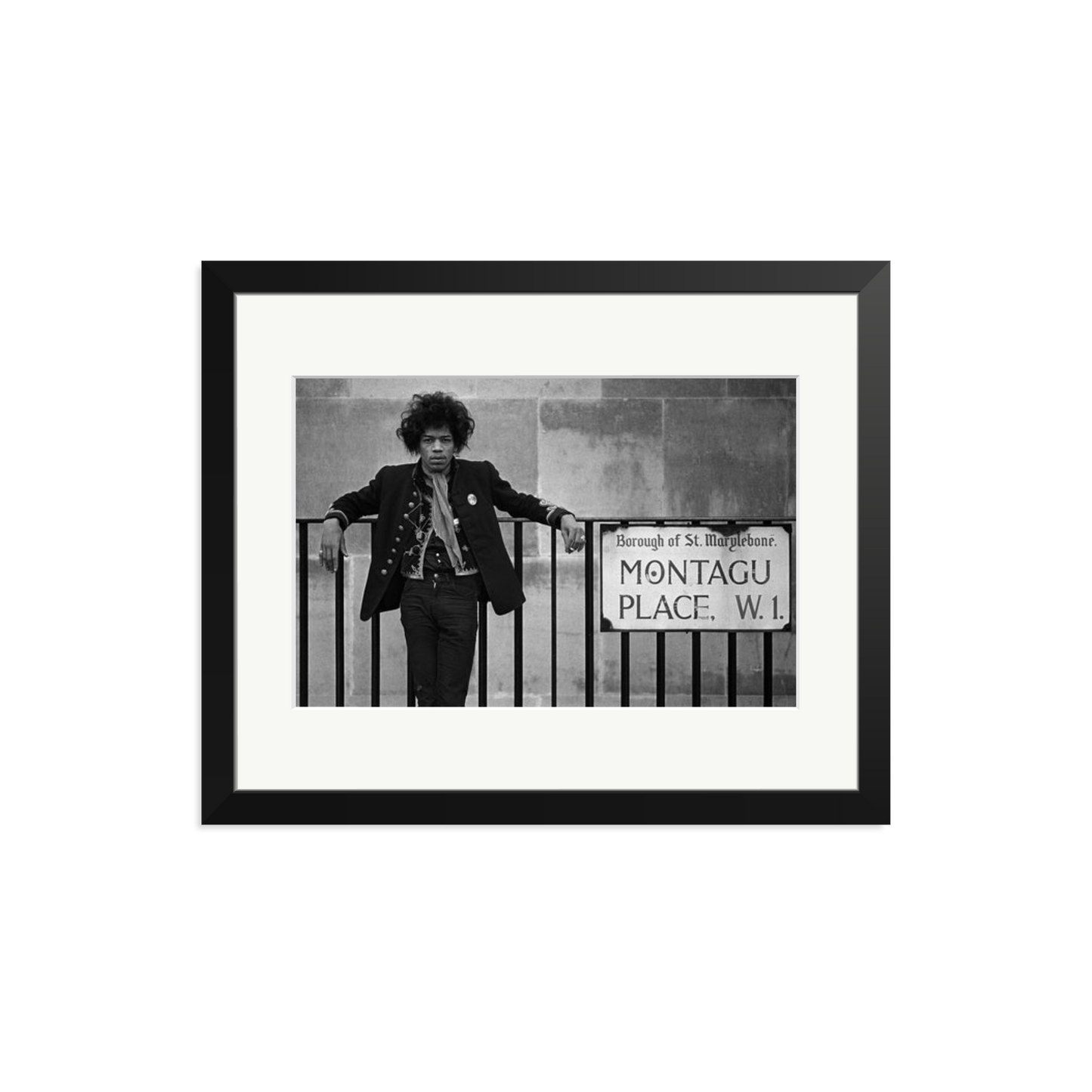 Jimi Hendrix Framed Print