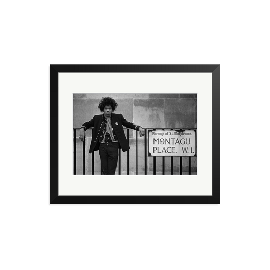 Jimi Hendrix Framed Print