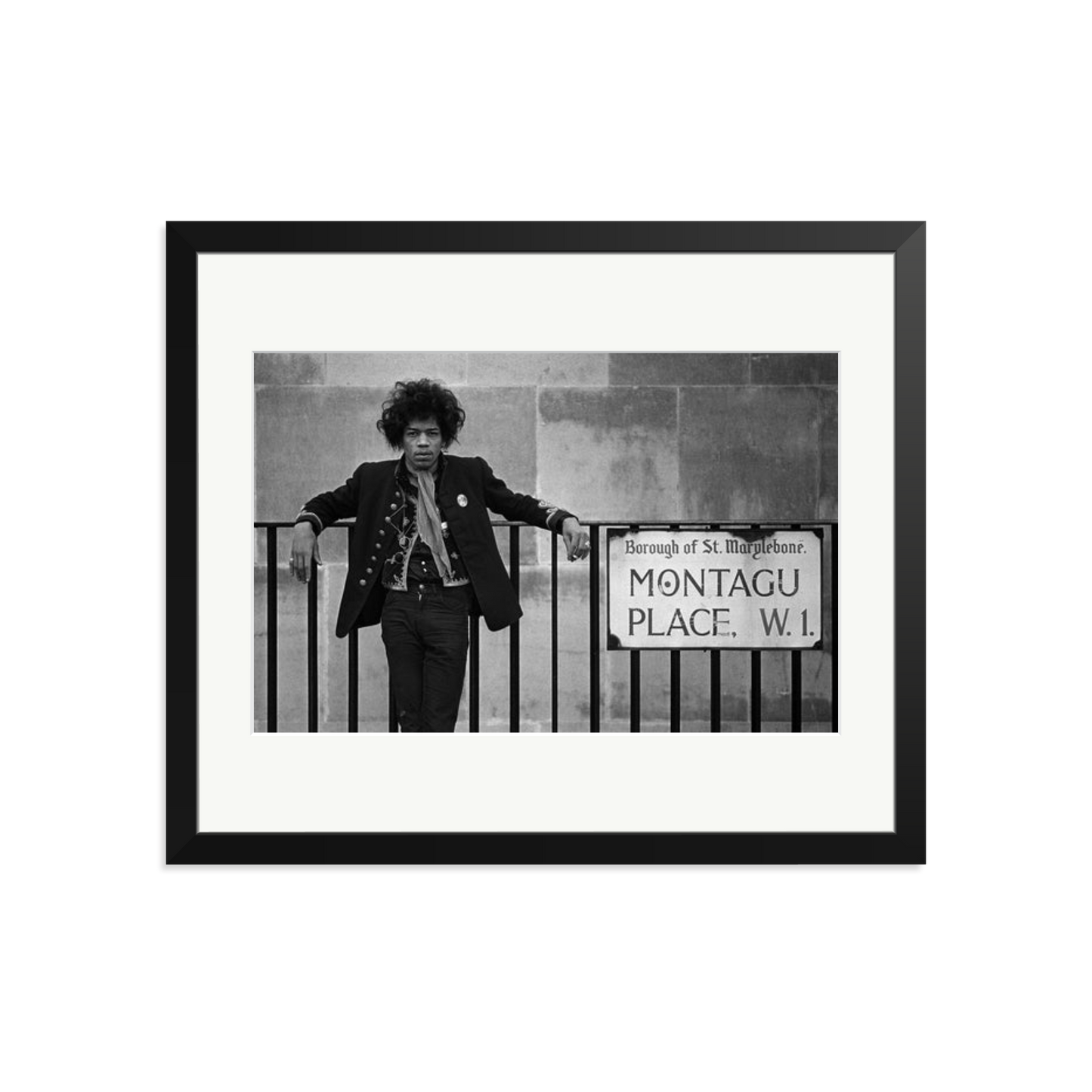 Jimi Hendrix Framed Print