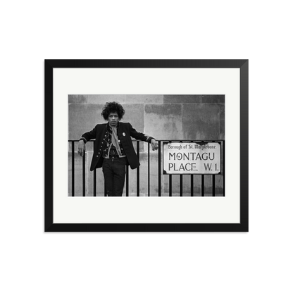 Jimi Hendrix Framed Print