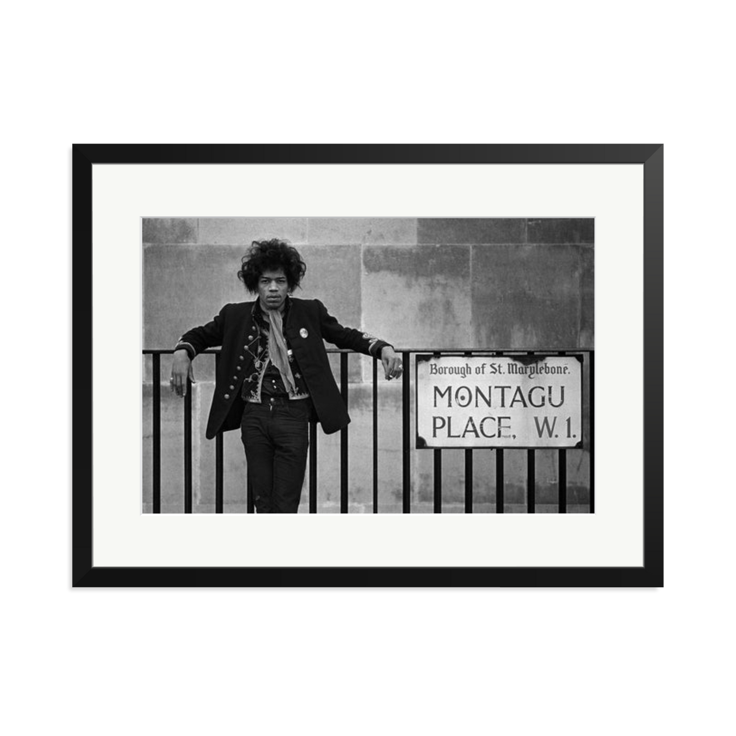 Jimi Hendrix Framed Print