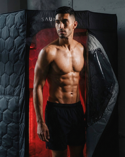SaunaBox Pulse PRO Infrared Sauna with Red-light Therapy
