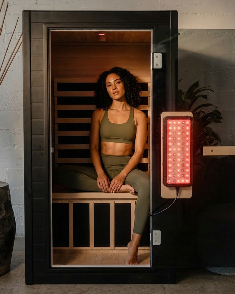 SaunaBox Solara Full Spectrum Infrared Sauna