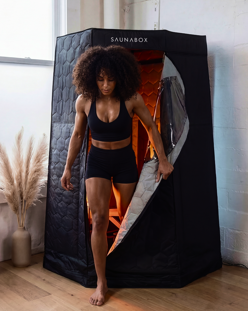 SaunaBox Pulse PRO Infrared Sauna with Red-light Therapy