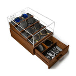 Holme & Hadfield Sun Deck Sunglasses Case - Walnut