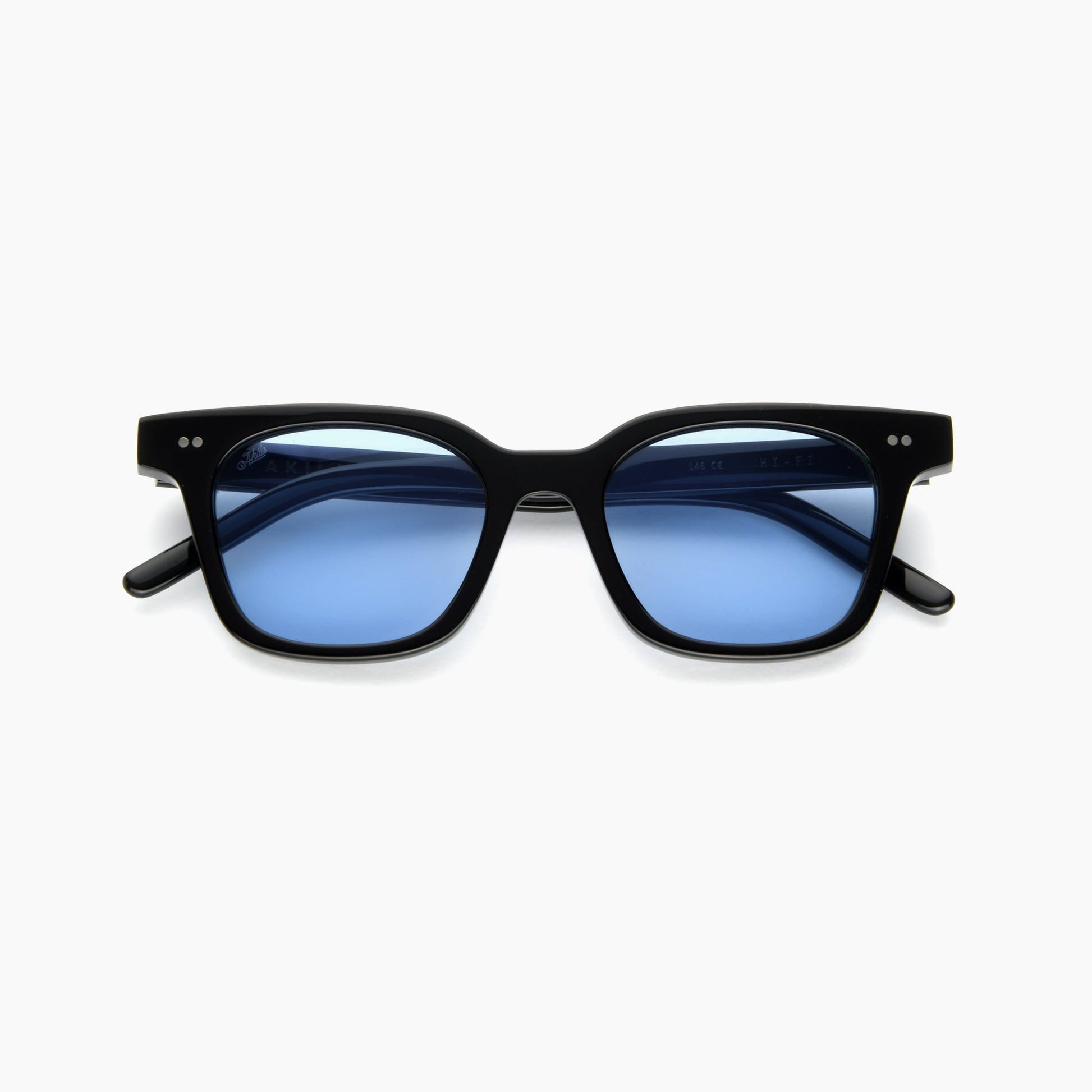 AKILA Hi-Fi Sunlgasses Black Sky Blue