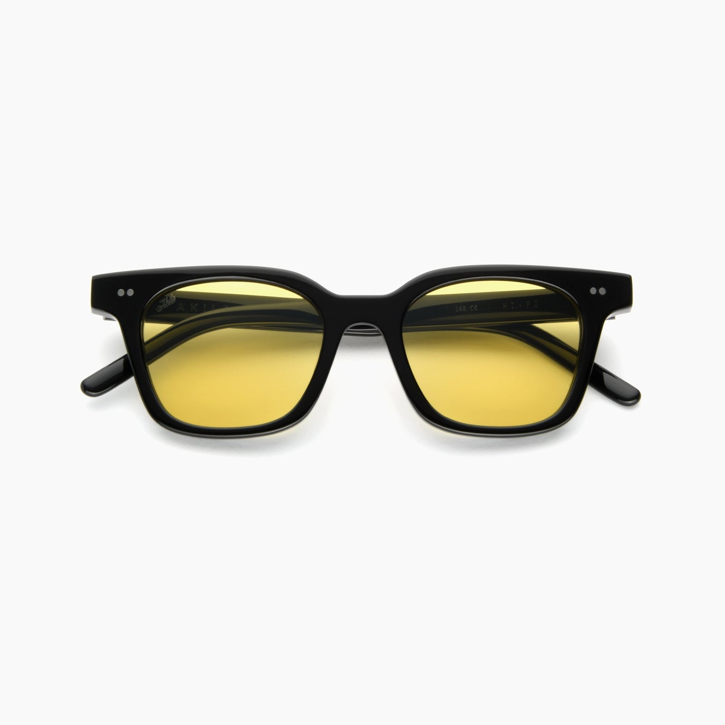 AKILA Hi-Fi Sunlgasses Black Yellow