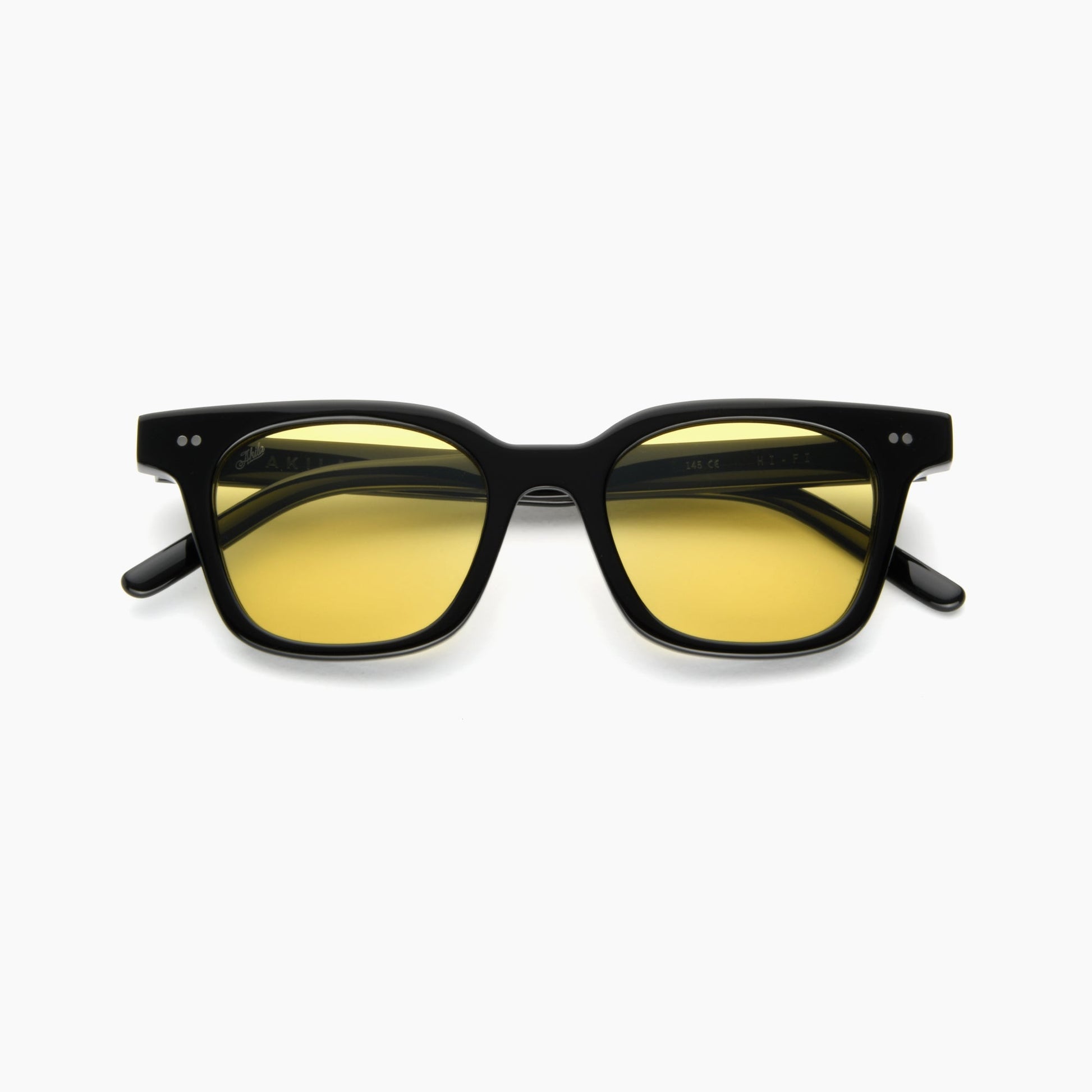 AKILA Hi-Fi Sunlgasses Black Yellow