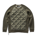 Holden Down Insulated Sweater - Olive