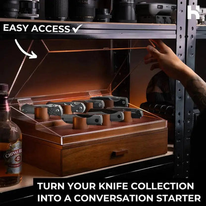 Holme & Hadfield The Armory Pro Knife Display Case