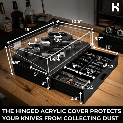 Holme & Hadfield The Armory Pro Knife Display Case