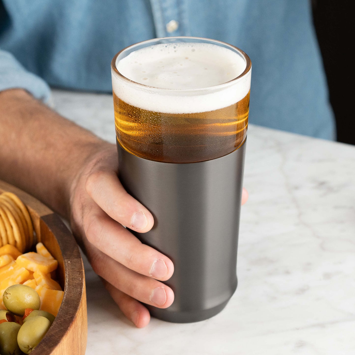 Elevated Craft Hybrid Pint Glass