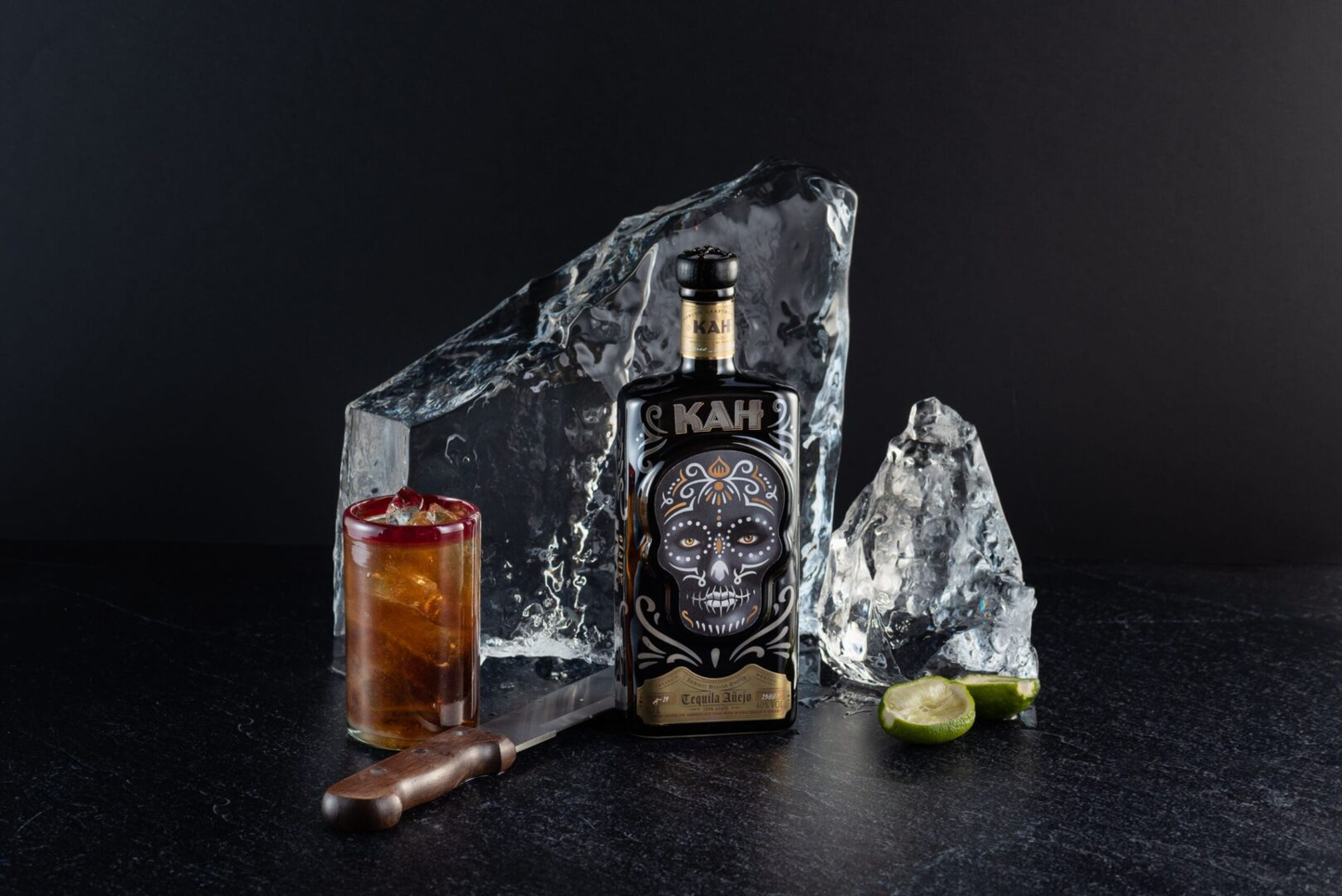 KAH Tequila Ceramic Bottle Set