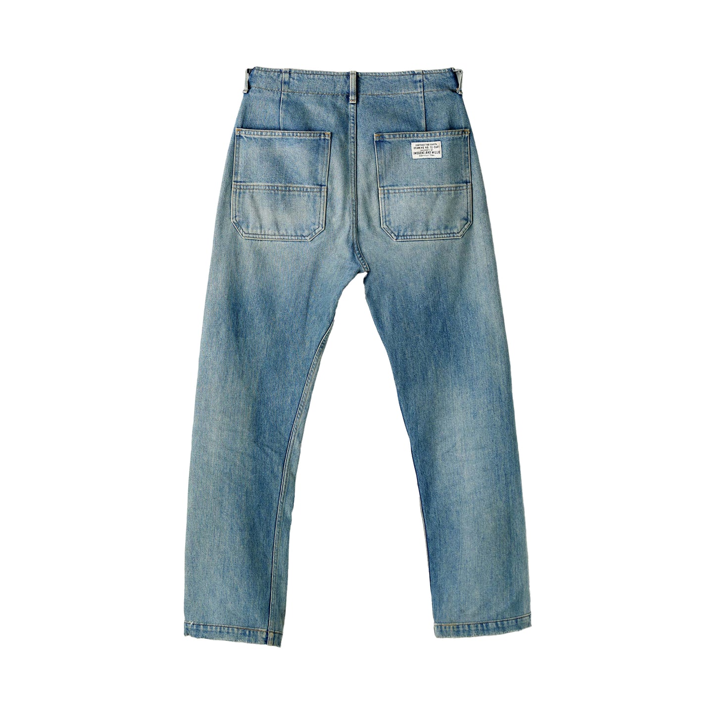 imogene + willie hencye natural indigo jeans