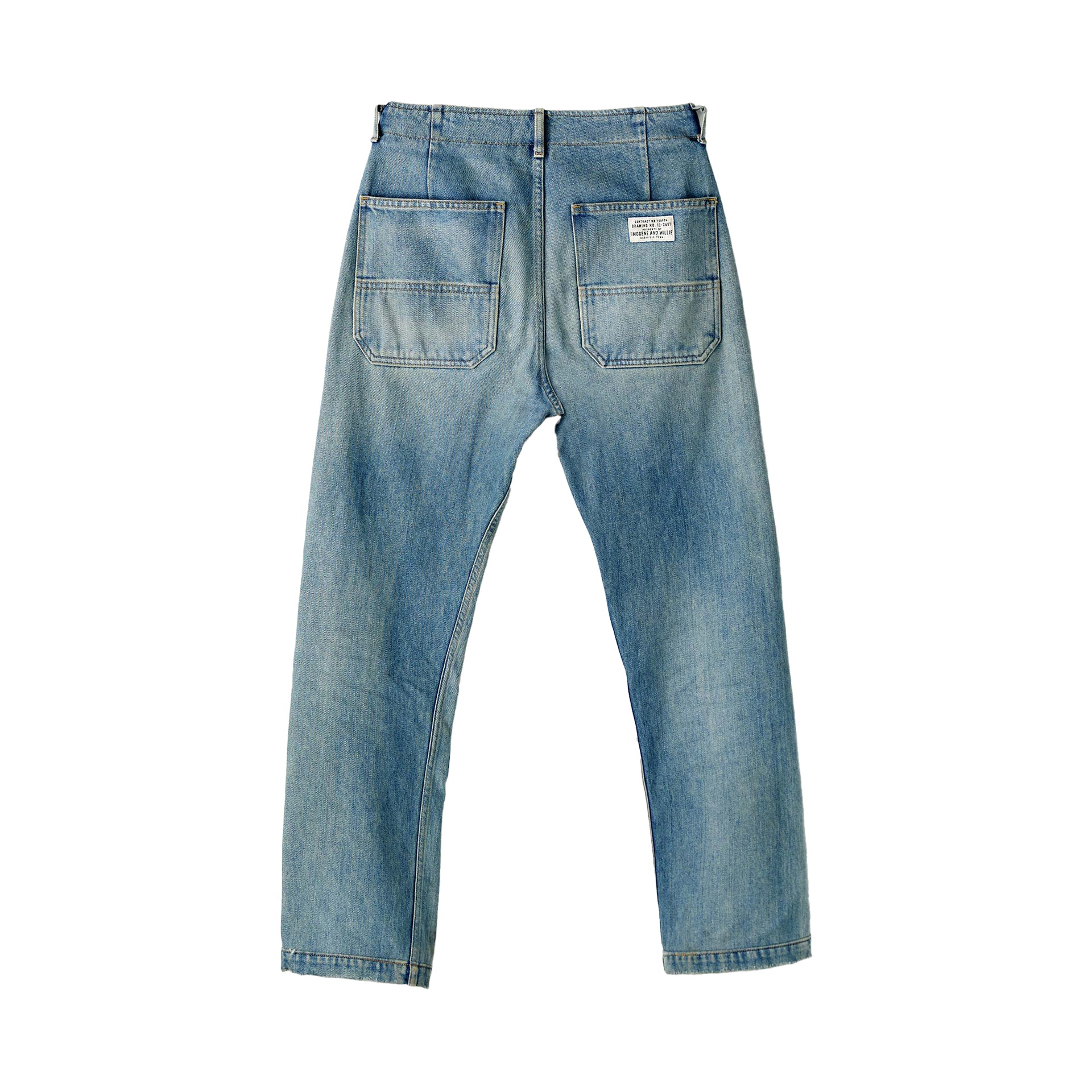 imogene + willie hencye natural indigo jeans