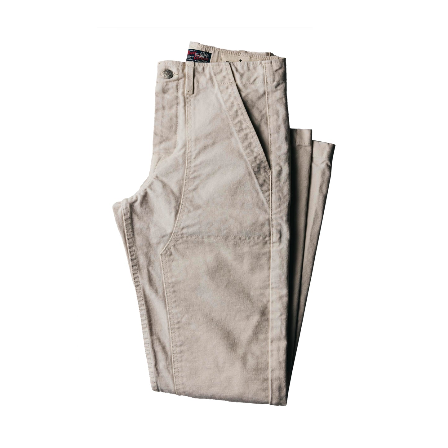 imogene + willie hencye natural canvas workpant
