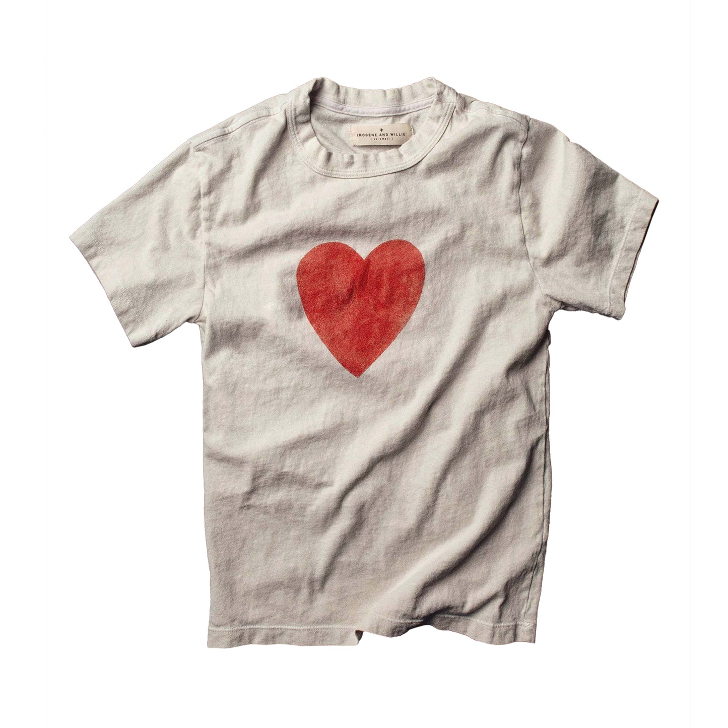 imogene + willie the heart tee XXL