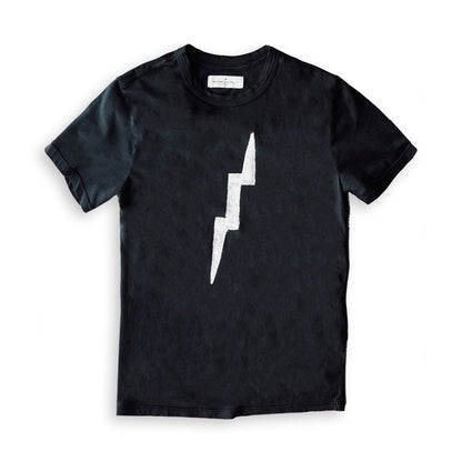 imogene + willie the "bolt" tee in black XXL