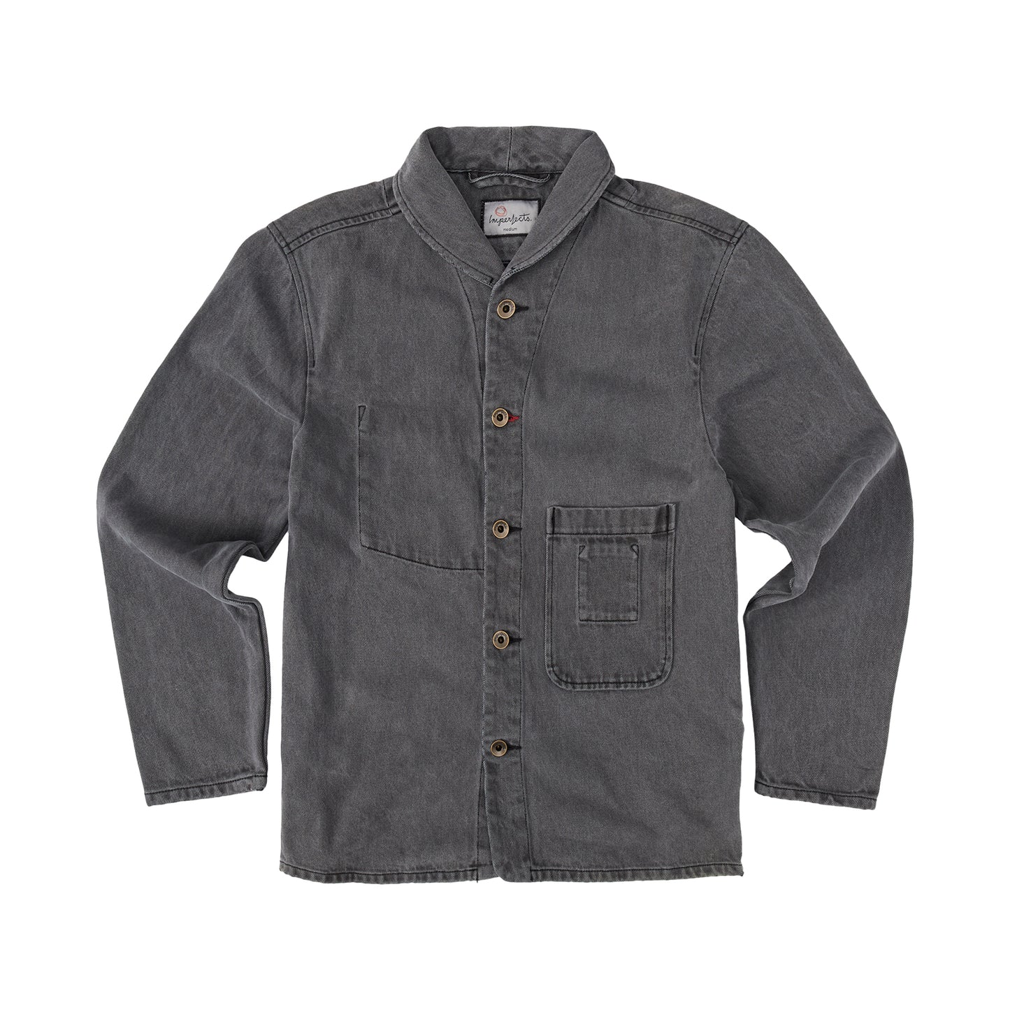 Shepherds Shirt in Primo Denim Cement